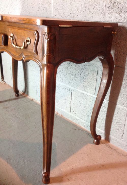 ANTIQUE FRENCH OAK DRESSING TABLE - ADDITIONAL PHOTO 5