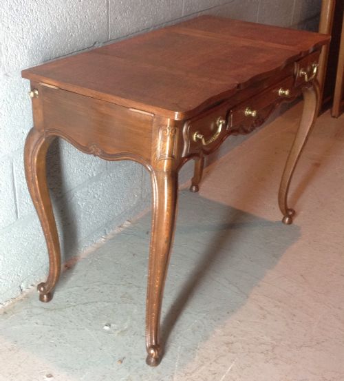 ANTIQUE FRENCH OAK DRESSING TABLE - ADDITIONAL PHOTO 6