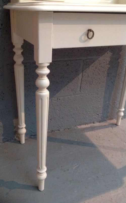 PAINTED FRENCH WALNUT DRESSING TABLE - ADDITIONAL PHOTO 7