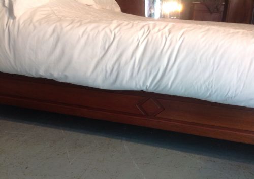 FRENCH WALNUT KINGSIZE BED - ADDITIONAL PHOTO 1