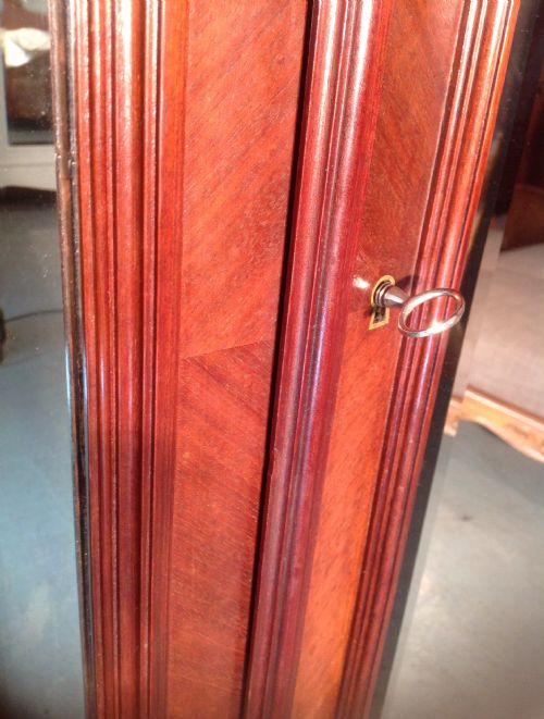 FRENCH MAHOGANY ARMOIRE - ADDITIONAL PHOTO 7