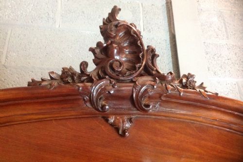 FRENCH WALNUT ARMOIRE - ADDITIONAL PHOTO 1
