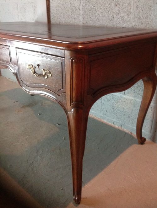 FRENCH OAK DESK - ADDITIONAL PHOTO 4