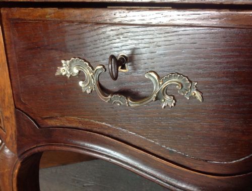 FRENCH OAK DESK - ADDITIONAL PHOTO 9