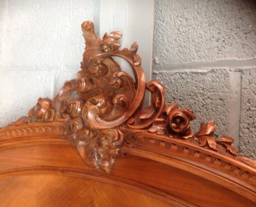 FRENCH WALNUT BED - ADDITIONAL PHOTO 2