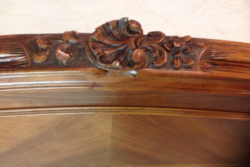 FRENCH WALNUT BED - ADDITIONAL PHOTO 5