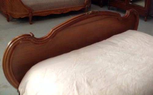 FRENCH WALNUT BED - ADDITIONAL PHOTO 8