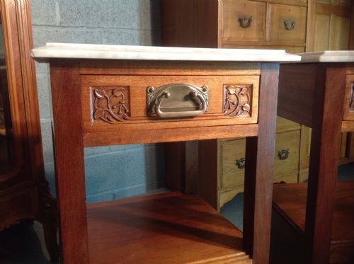 PAIR OF FRENCH BEDSIDE CABINETS - ADDITIONAL PHOTO 8
