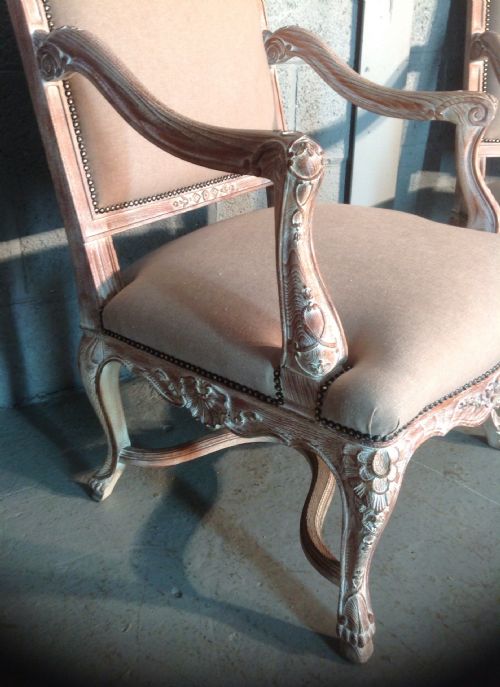 PAIR OF FRENCH ARMCHAIRS - ADDITIONAL PHOTO 4