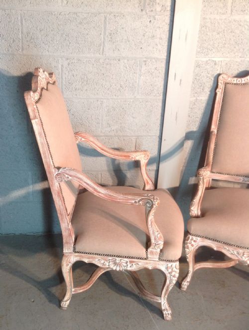 PAIR OF FRENCH ARMCHAIRS - ADDITIONAL PHOTO 5