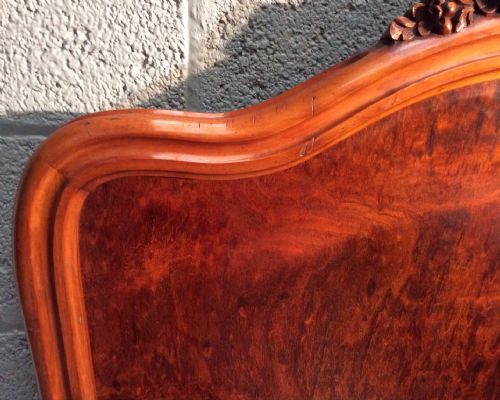 PAIR OF FRENCH MAHOGANY SINGLE BEDS - ADDITIONAL PHOTO 4