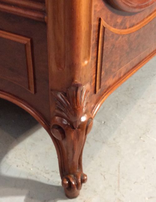 PAIR OF FRENCH MAHOGANY SINGLE BEDS - ADDITIONAL PHOTO 8