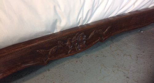 FRENCH WALNUT SPINDLE BED - ADDITIONAL PHOTO 4