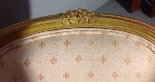 PAIR OF FRENCH UPHOLSTERED CHAIRS - ADDITIONAL PHOTO 10