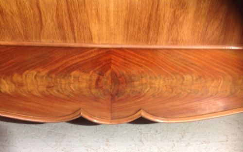 FRENCH MAHOGANY BED - ADDITIONAL PHOTO 2