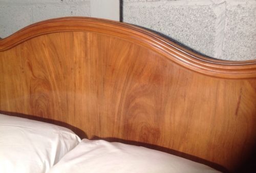 FRENCH MAHOGANY BED - ADDITIONAL PHOTO 3