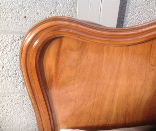 FRENCH MAHOGANY BED - ADDITIONAL PHOTO 5