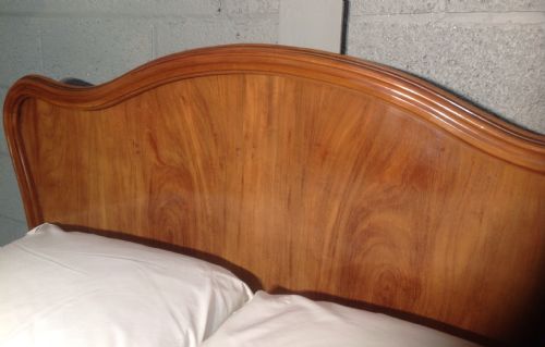 FRENCH MAHOGANY BED - ADDITIONAL PHOTO 6