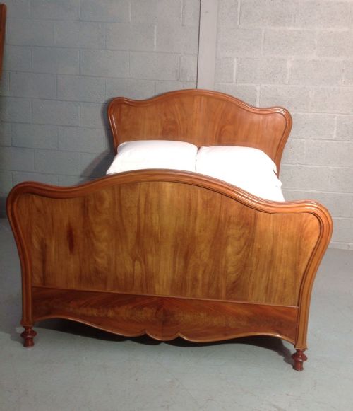 FRENCH MAHOGANY BED - ADDITIONAL PHOTO 7