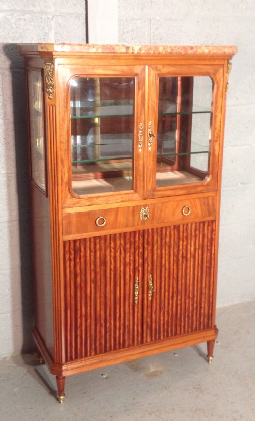 FRENCH MAHOGANY SHOWCASE - ADDITIONAL PHOTO 13