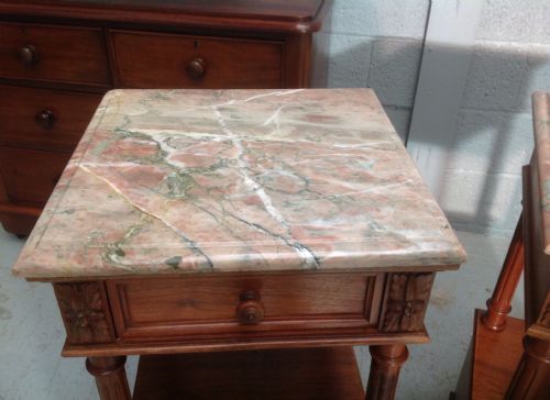 PAIR OF FRENCH BEDSIDE CABINETS - ADDITIONAL PHOTO 6