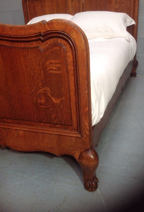 FRENCH OAK KINGSIZE BED - ADDITIONAL PHOTO 4