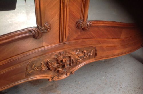 WALNUT FRENCH ARMOIRE - ADDITIONAL PHOTO 5