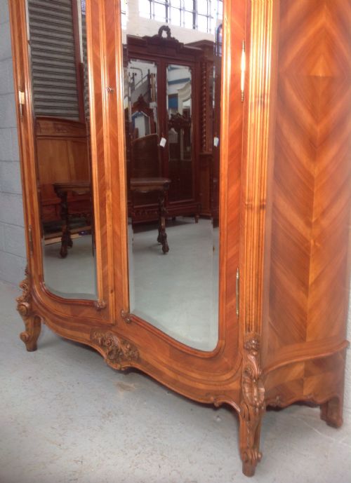 WALNUT FRENCH ARMOIRE - ADDITIONAL PHOTO 7