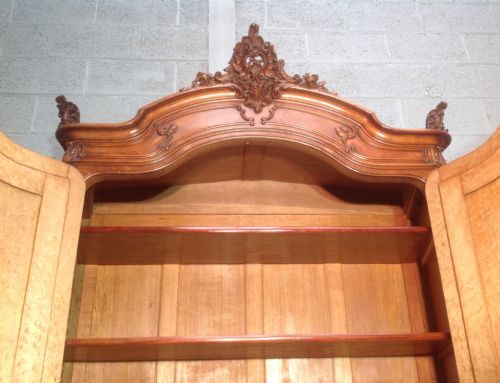WALNUT FRENCH ARMOIRE - ADDITIONAL PHOTO 11