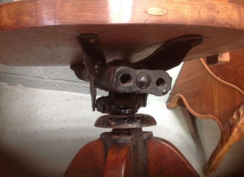 OAK OFFICE CHAIR - ADDITIONAL PHOTO 3