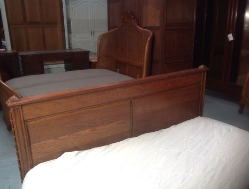 OUTSTANDING QUALITY FRENCH KINGSIZE BED AND CABINET - ADDITIONAL PHOTO 8