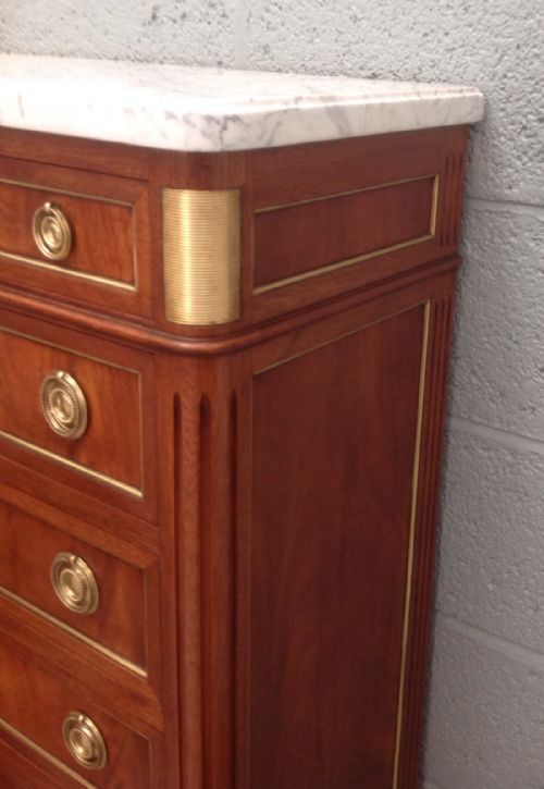 MAHOGANY SEMAINIER CHEST - ADDITIONAL PHOTO 2