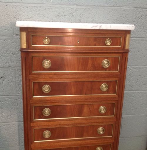 MAHOGANY SEMAINIER CHEST - ADDITIONAL PHOTO 5
