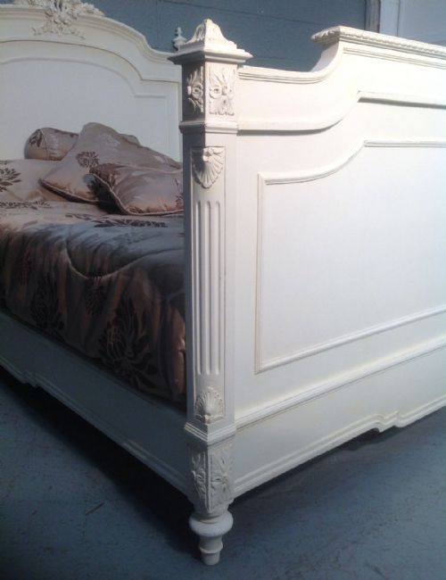FRENCH PAINTED BED - ADDITIONAL PHOTO 1