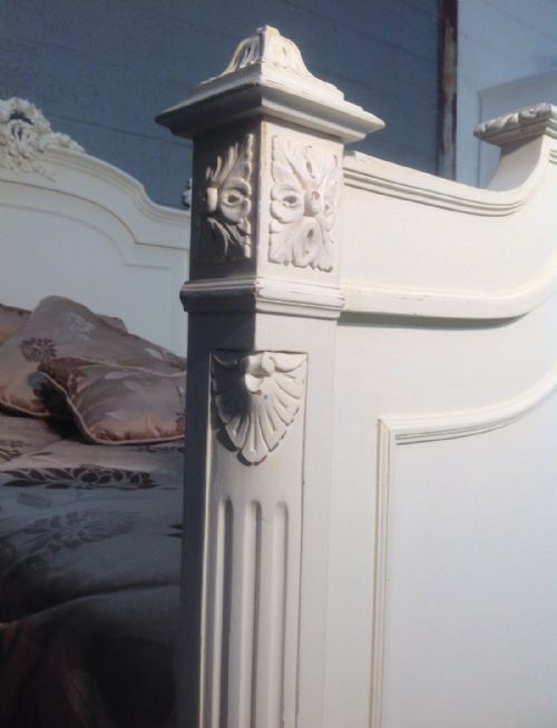 FRENCH PAINTED BED - ADDITIONAL PHOTO 2