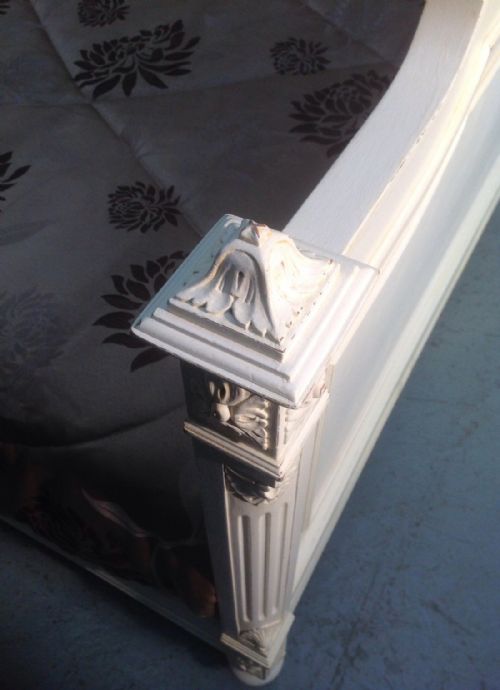 FRENCH PAINTED BED - ADDITIONAL PHOTO 4