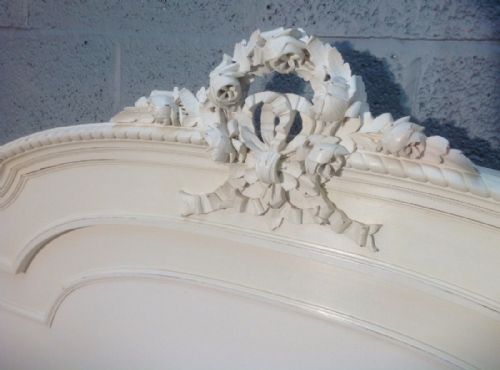 FRENCH PAINTED BED - ADDITIONAL PHOTO 6