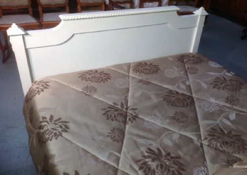 FRENCH PAINTED BED - ADDITIONAL PHOTO 8