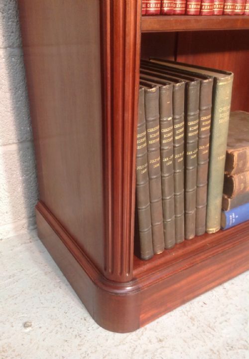 LARGE FRENCH MAHOGANY BOOKCASE - ADDITIONAL PHOTO 6