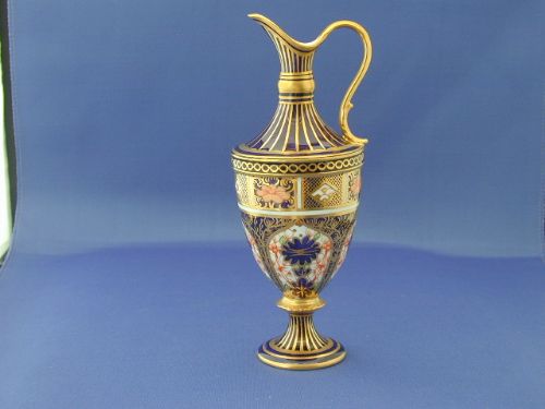 Royal Crown Derby Ewer in the Imari 1128 Pattern