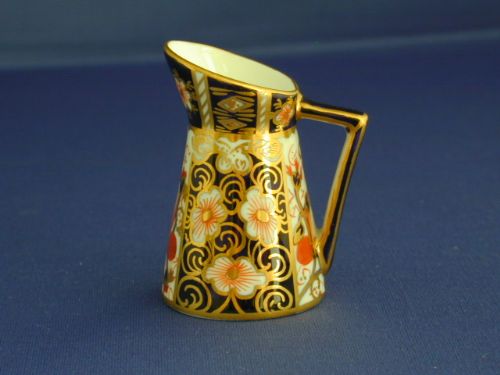 Royal Crown Derby Miniature Jug