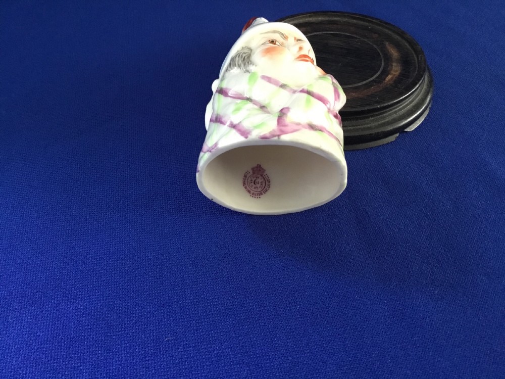 Royal Worcester candle snuffer Mr Caudle View IV