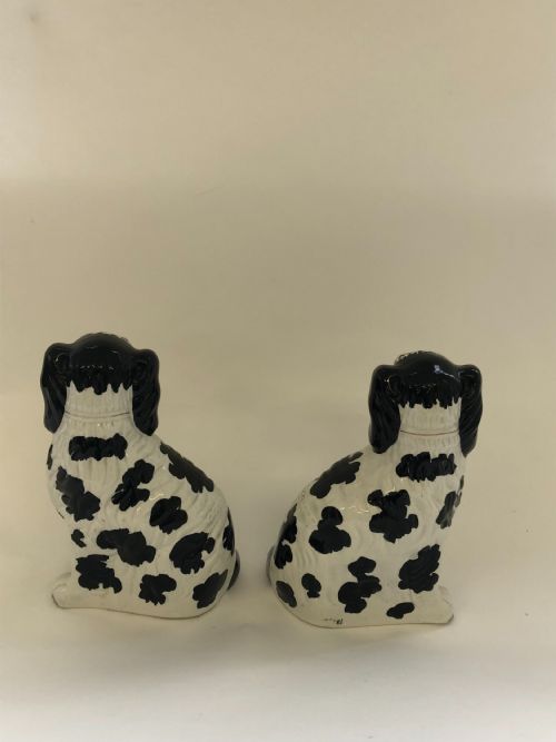 PR OF DISRAELI STAFFORDSHIRE DOGS CIRCA 1860 - ADDITIONAL PHOTO 4