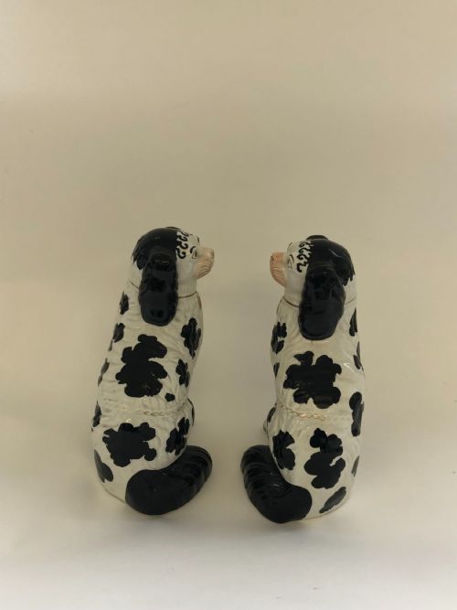 PR OF DISRAELI STAFFORDSHIRE DOGS CIRCA 1860 - ADDITIONAL PHOTO 5