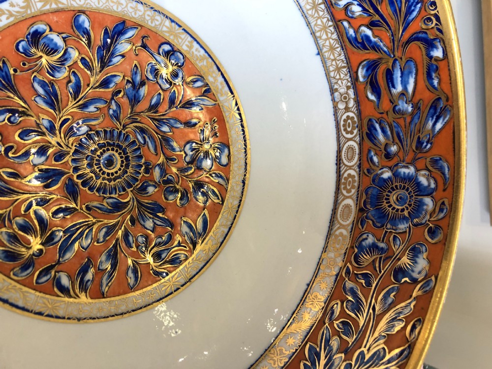 A rare and unusual English Ironstone Punchbowl View X