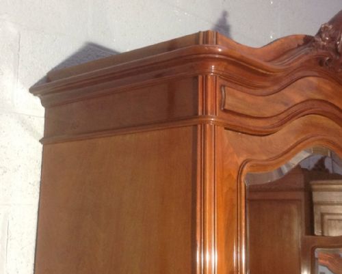 FRENCH MAHOGANY AMOIRE - ADDITIONAL PHOTO 2