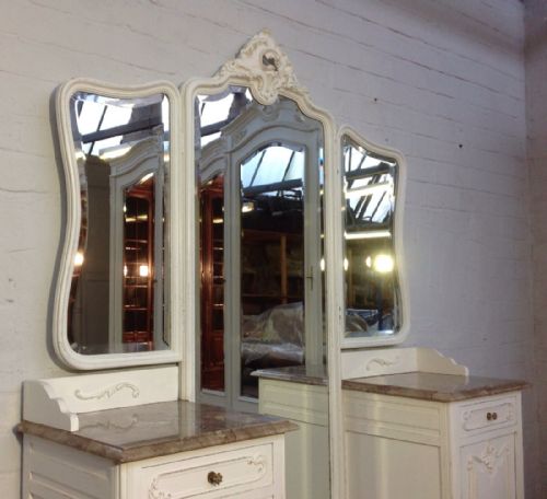 FRENCH PAINTED DRESSING TABLE - ADDITIONAL PHOTO 7