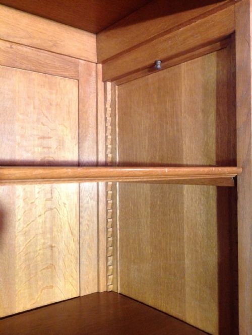 PAIR OF FRENCH OAK CABINETS - ADDITIONAL PHOTO 4
