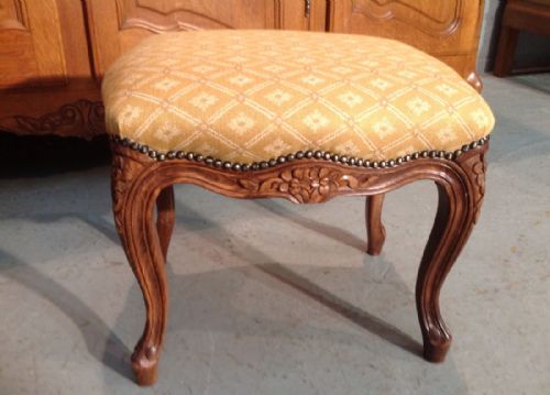 FRENCH WALNUT STOOL - ADDITIONAL PHOTO 7