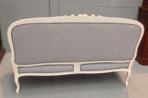 PAINTED FRENCH SOFA - ADDITIONAL PHOTO 6